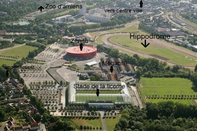 Апартаменти La Venus De Renancourt - Face Au Zenith, Licorne, Megacite Ам'єн Екстер'єр фото